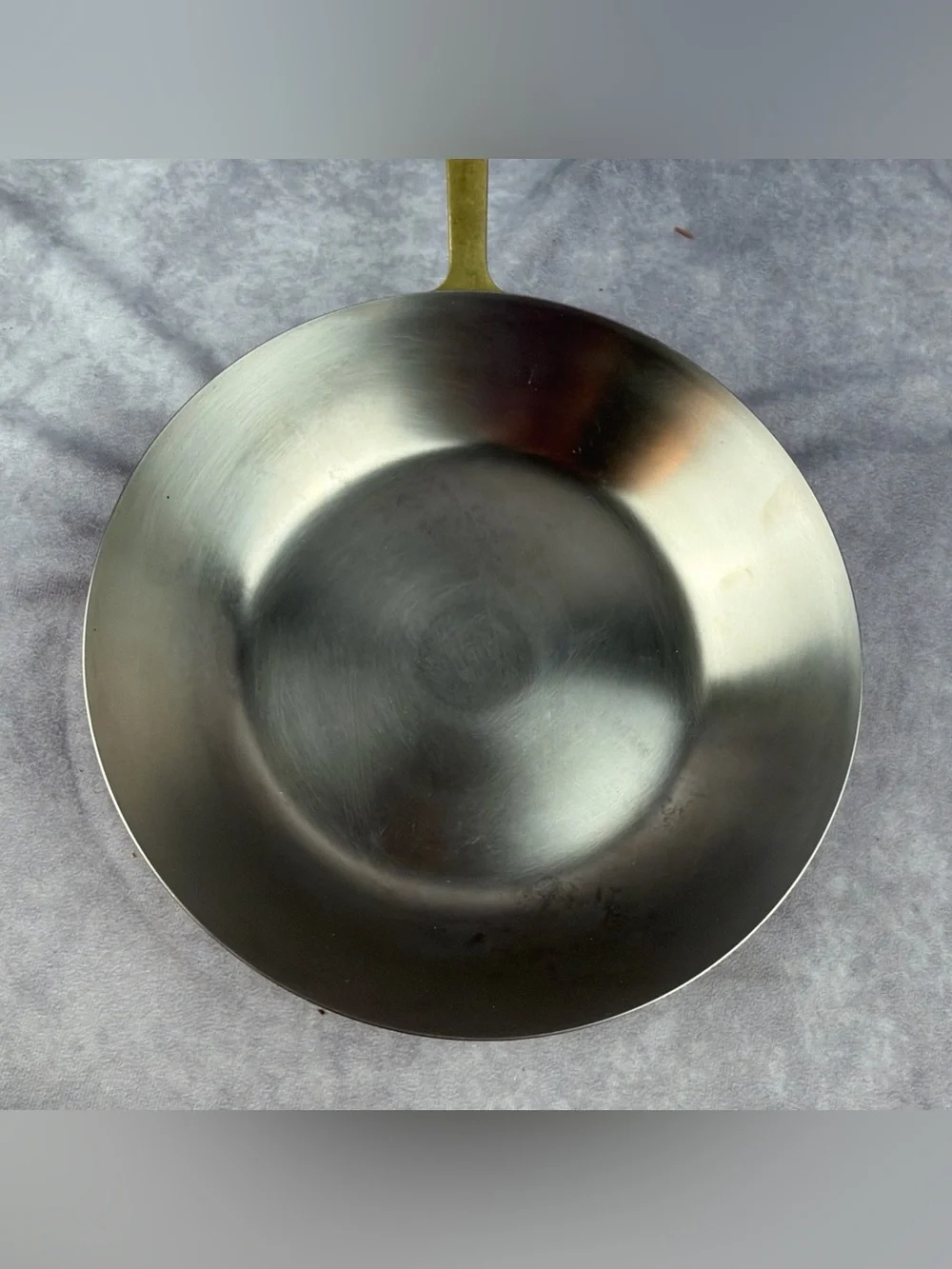 VTG Paul Revere 1776-1976 Copper 10.5” Skillet Sauté Frying Pan Brass Handle